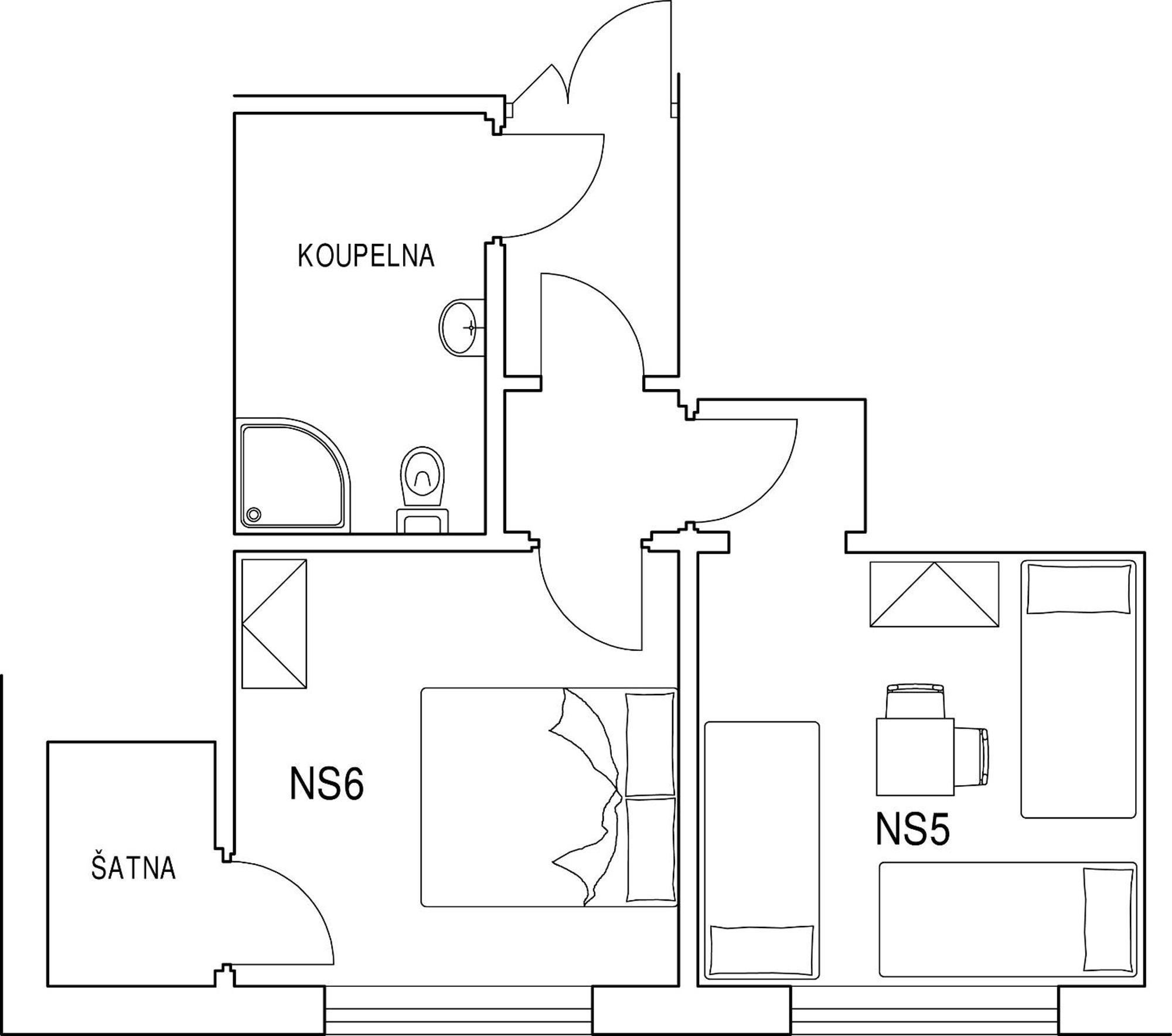 Penzion Na Slunicku Mariánská 外观 照片